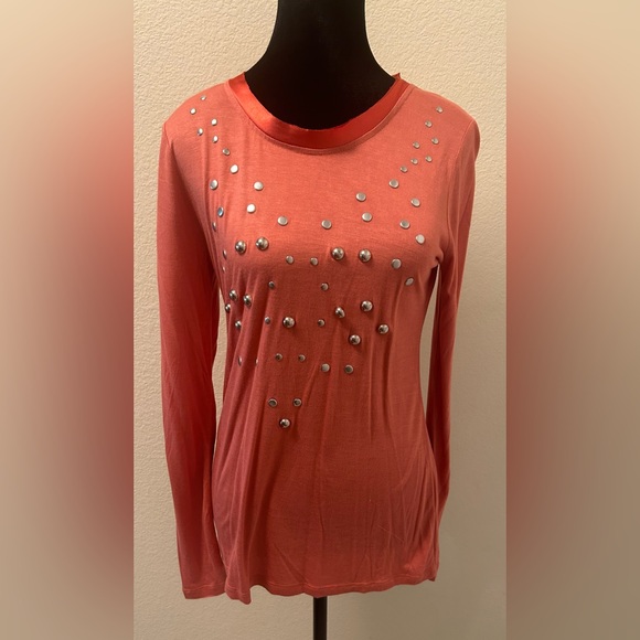 ALBERTO MAKALI long sleeve top Size:M. 

100% VISCOSE - Picture 1 of 6